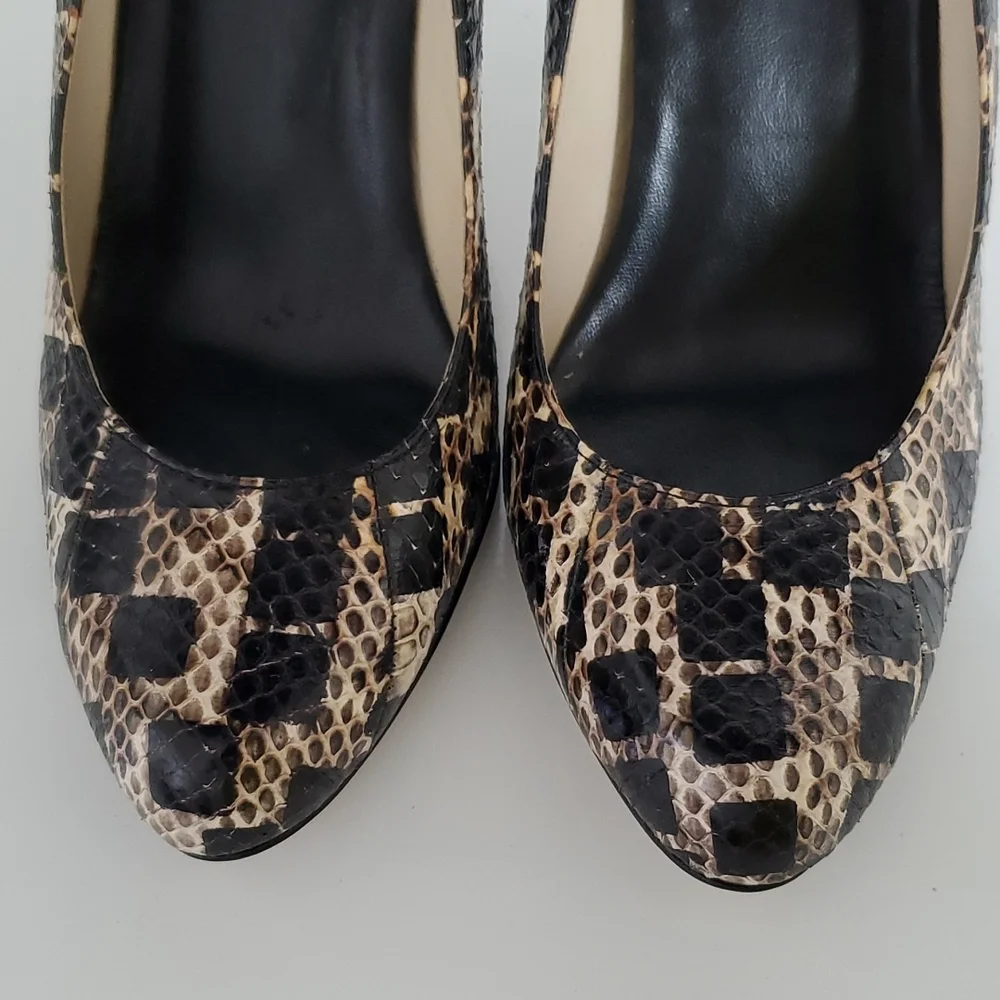 MaxStudio Marabel Snakeskin pumps 6 - Picture 7 of 12